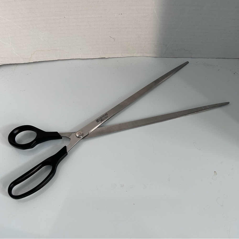 Extra Long stainless steel scissors 14”